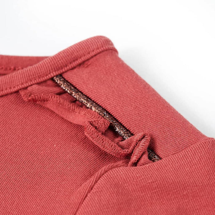 Tricou pentru copii cu mâneci lungi, roz ars, 128 - WALTI WALTI