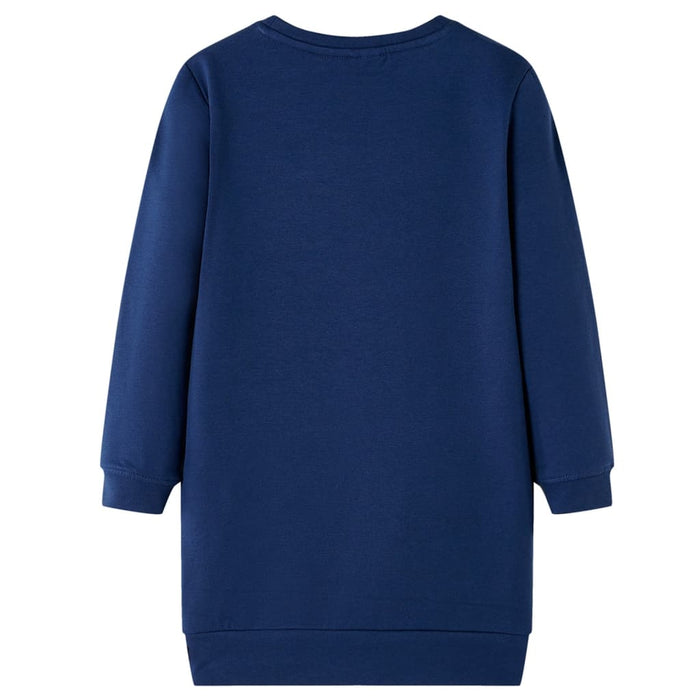 Rochie hanorac pentru copii, bleumarin, 116 WALTI