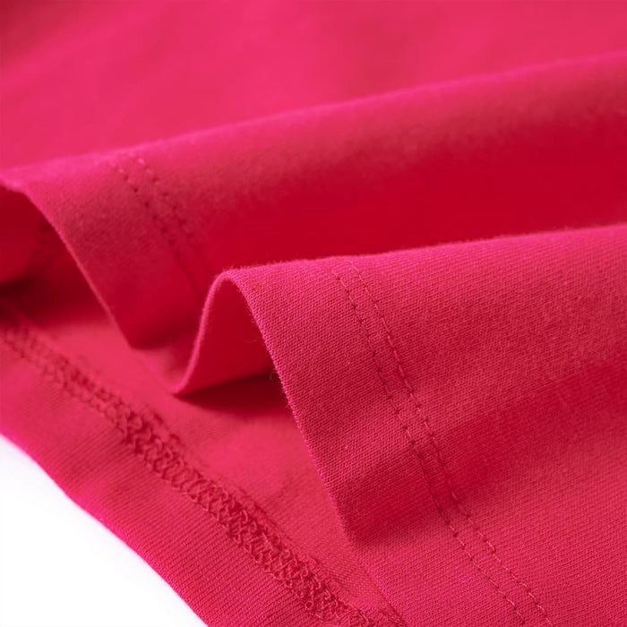 Tricou pentru copii cu mâneci lungi, roz aprins, 104 WALTI