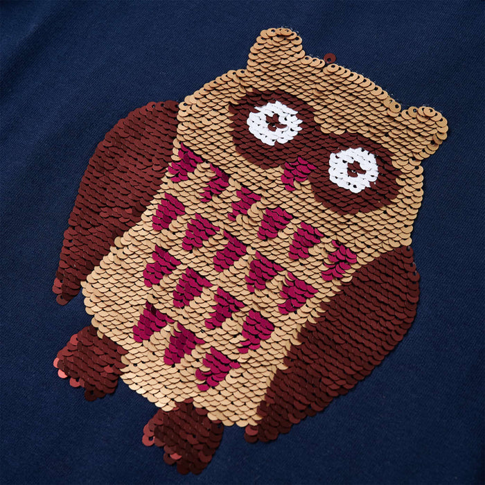 Tricou pentru copii cu mâneci lungi, bleumarin 92 - WALTI WALTI