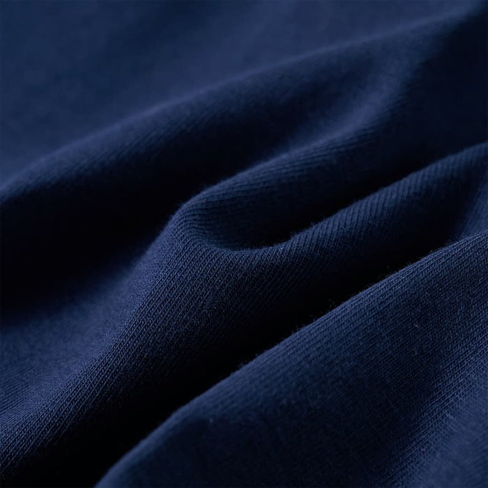 Tricou pentru copii cu mâneci lungi, bleumarin 104 WALTI