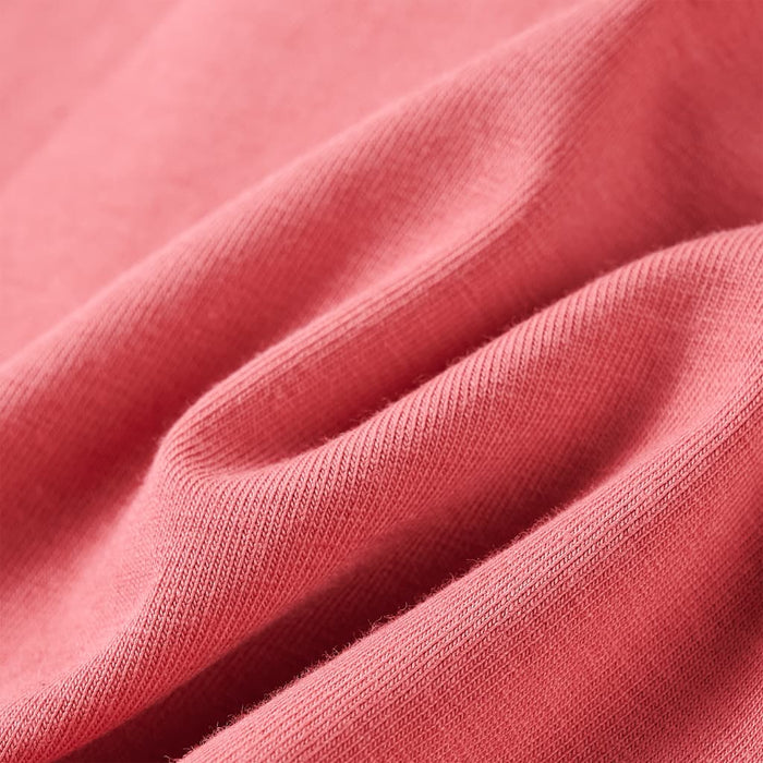 Tricou pentru copii cu mâneci lungi, roz antichizat, 128 - WALTI WALTI