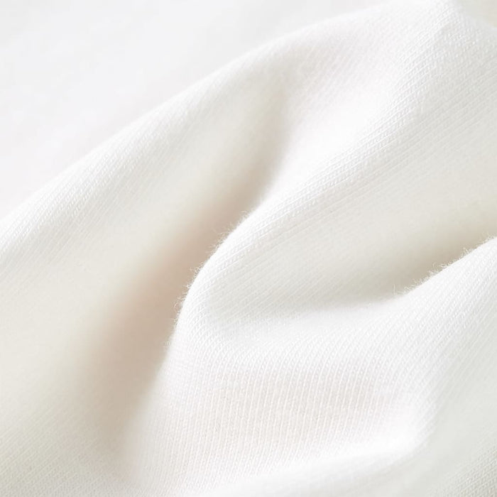 Tricou pentru copii cu mâneci lungi, ecru, 128 WALTI