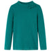 Tricou de copii cu mâneci lungi, tricot cu nervuri, verde închis, 116 - WALTI WALTI