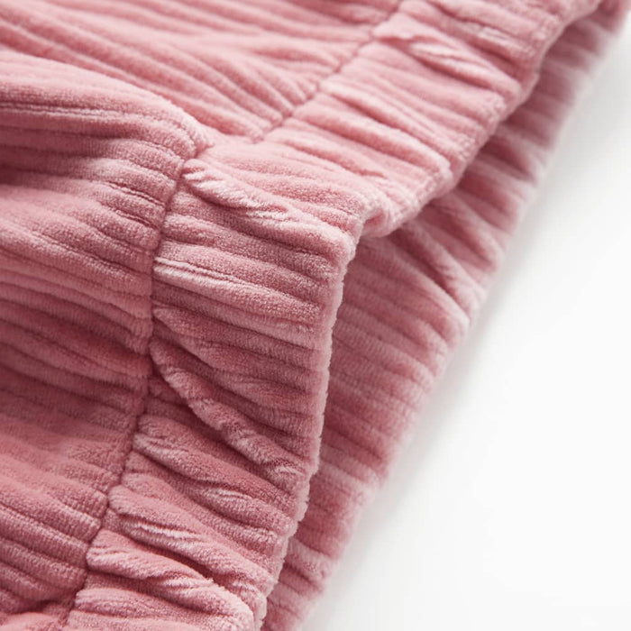 Pantaloni de copii din velur, roz, 104 WALTI
