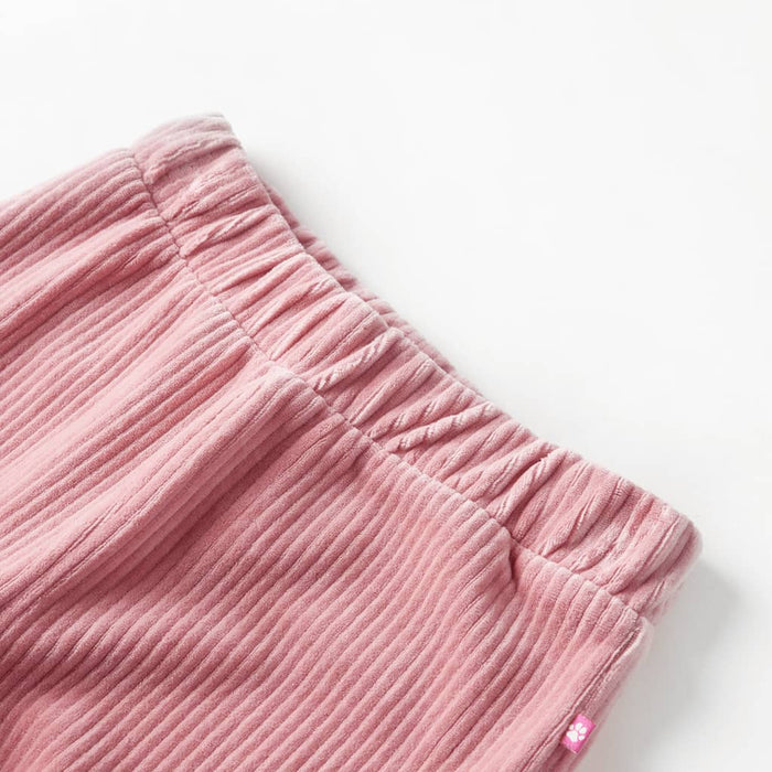 Pantaloni de copii din velur, roz, 140 WALTI