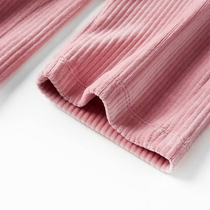 Pantaloni de copii din velur, roz, 140 WALTI