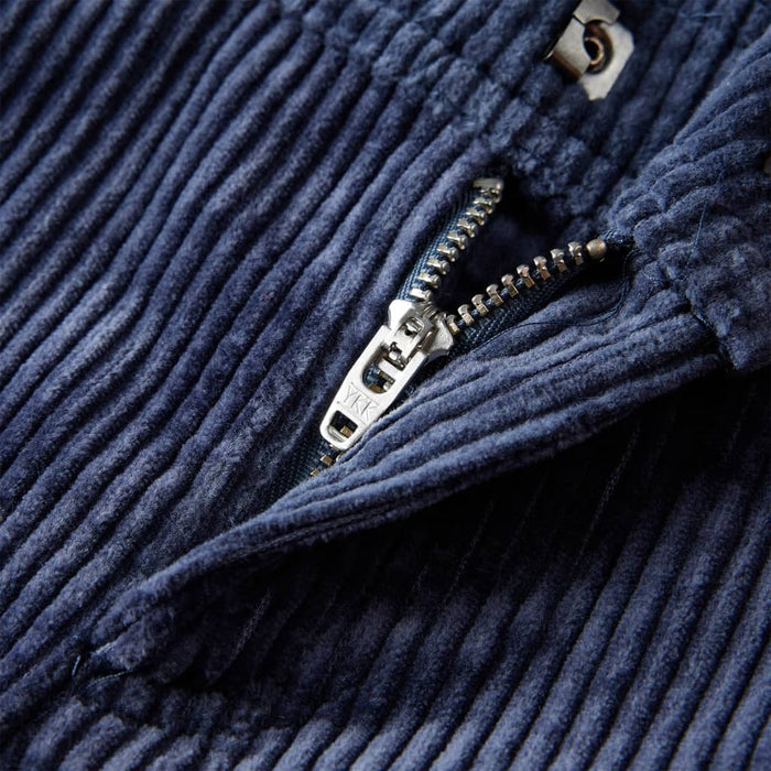 Pantaloni de copii din velur, bleumarin, 92 WALTI