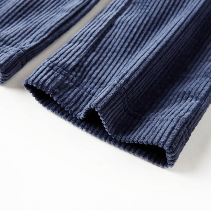 Pantaloni de copii din velur, bleumarin, 92 WALTI