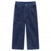 Pantaloni de copii din velur, bleumarin, 116 - WALTI WALTI