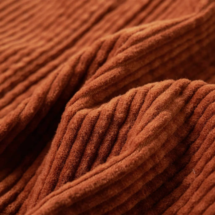 Rochie salopetă pentru copii, velur, coniac, 116 - WALTI WALTI