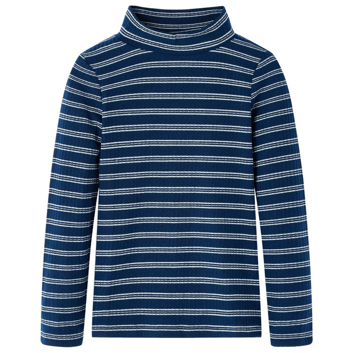 Tricou cu mâneci lungi pentru copii, bleumarin, 92 WALTI