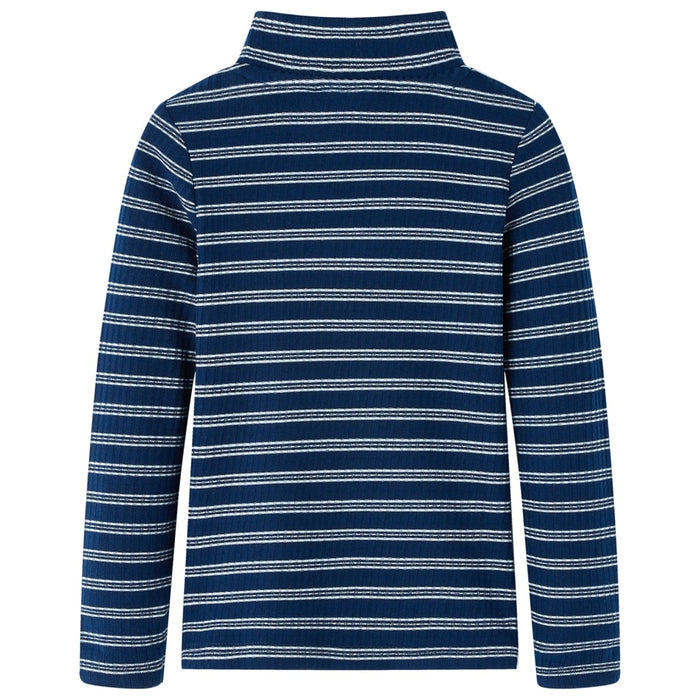 Tricou cu mâneci lungi pentru copii, bleumarin, 92 WALTI