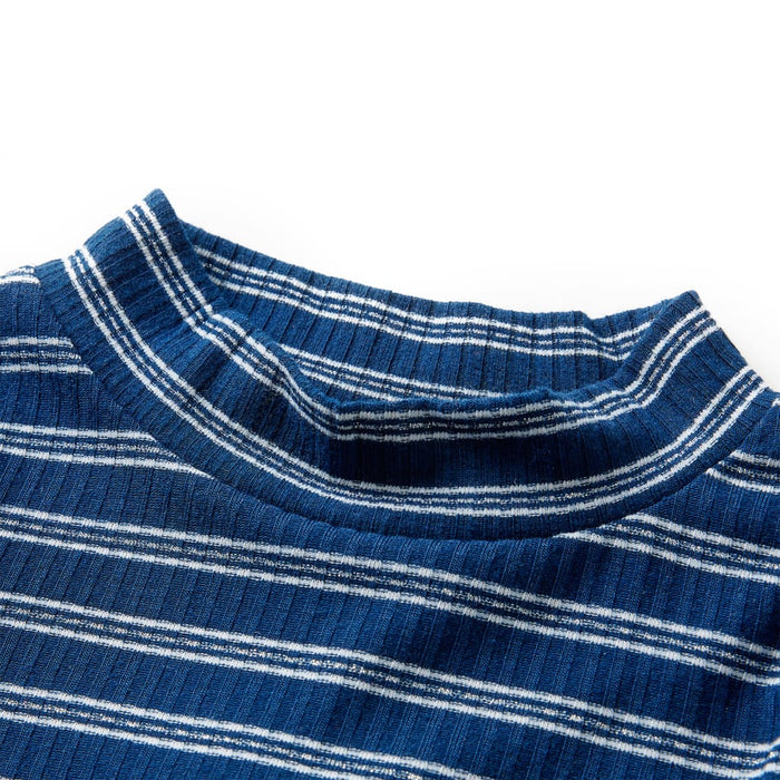 Tricou cu mâneci lungi pentru copii, bleumarin, 92 WALTI