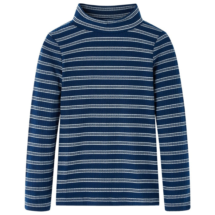 Tricou cu mâneci lungi pentru copii, bleumarin, 140 WALTI