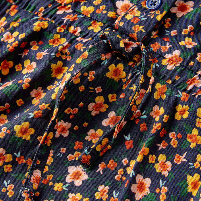 Rochie pentru copii cu mâneci lungi, bleumarin, 104 - WALTI WALTI