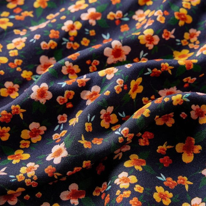 Rochie cu mâneci lungi pentru copii, bleumarin, 140 - WALTI WALTI