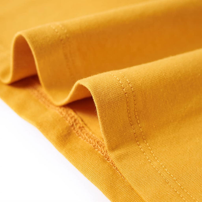 Tricou pentru copii cu mâneci lungi, ocru, 104 WALTI