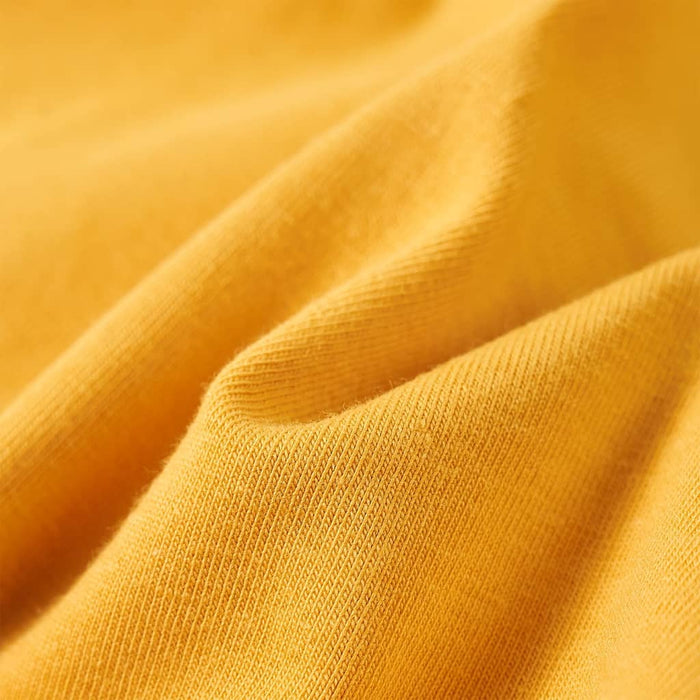 Tricou pentru copii cu mâneci lungi, ocru, 104 WALTI