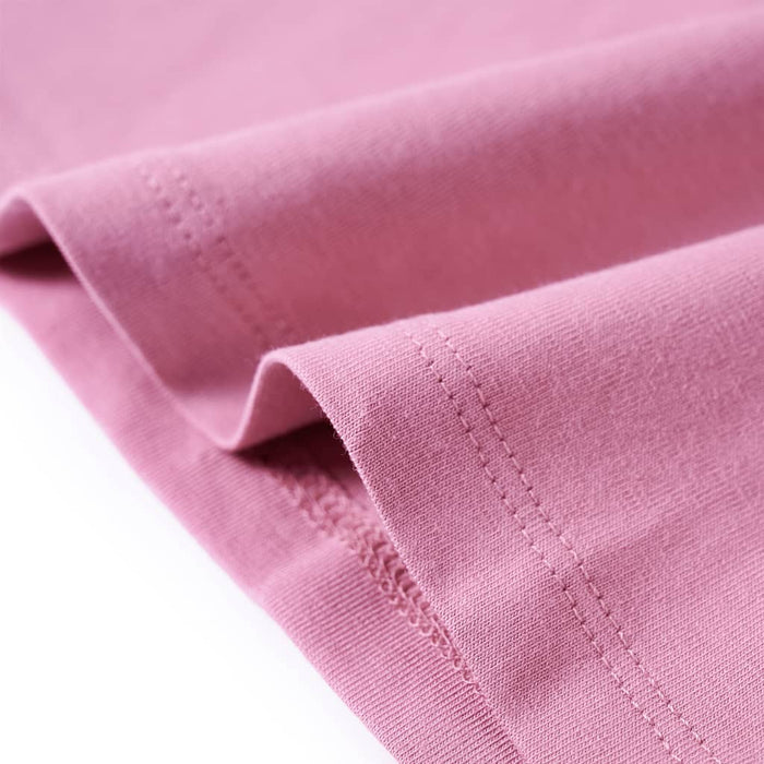 Tricou pentru copii cu mâneci lungi, roz ars, 140 WALTI