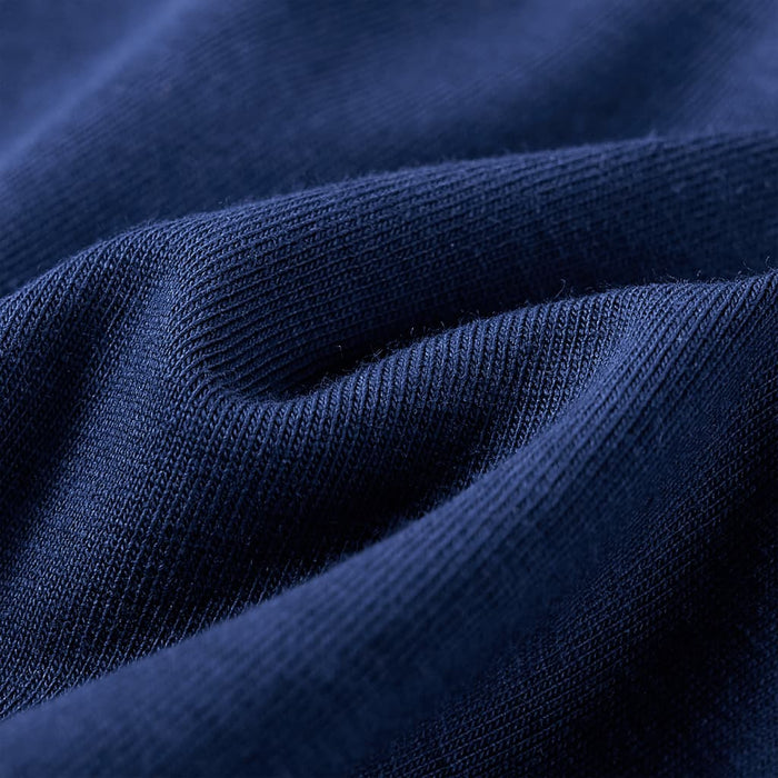 Tricou de copii cu mâneci lungi, bleumarin, 92 - WALTI WALTI