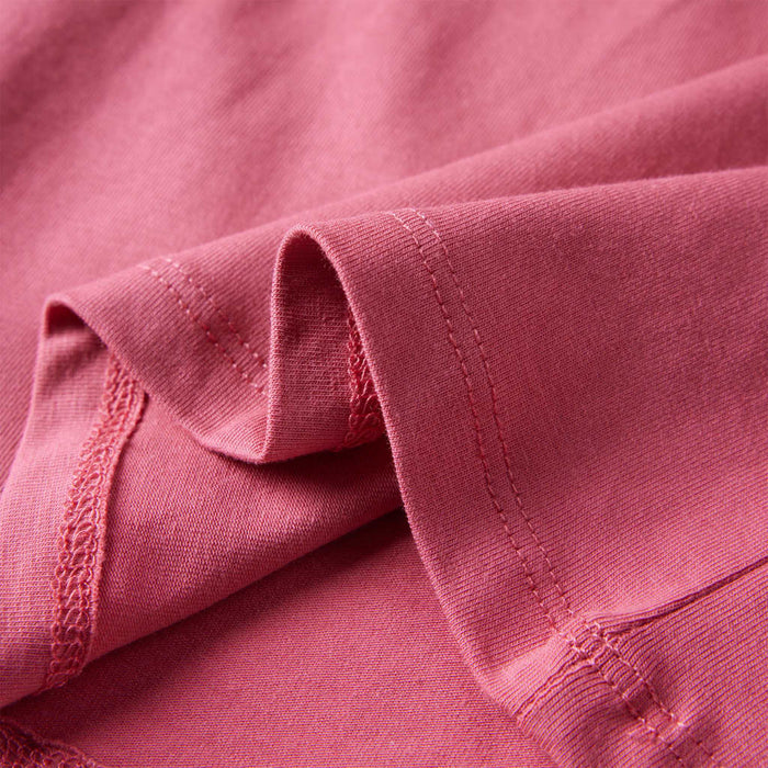 Tricou pentru copii cu mâneci lungi, roz antichizat, 116 WALTI