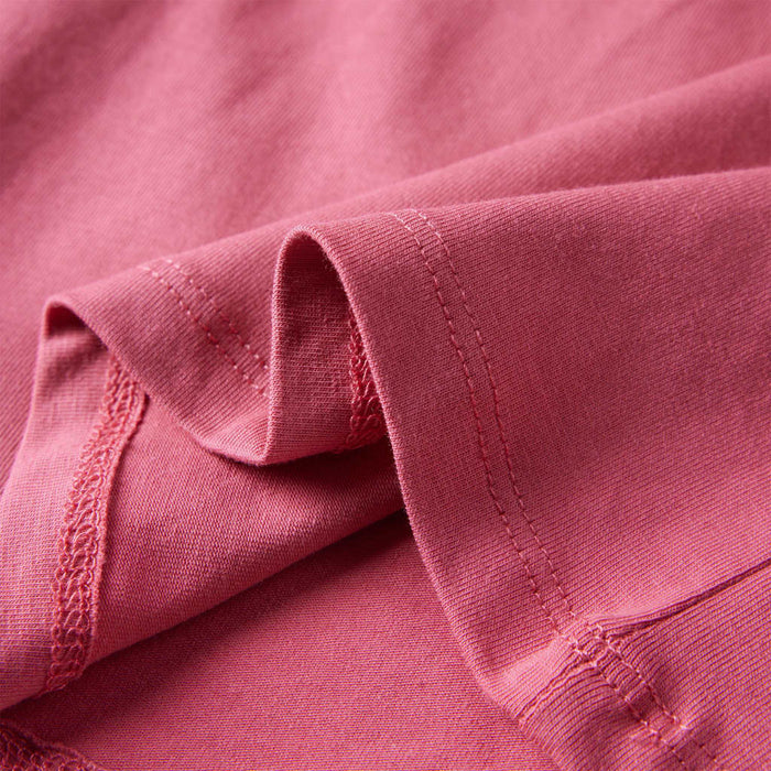 Tricou pentru copii cu mâneci lungi, roz antichizat, 128 - WALTI WALTI