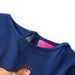Tricou pentru copii cu mâneci lungi, bleumarin, 116 - WALTI WALTI