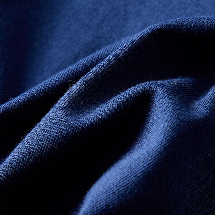 Tricou de copii cu mâneci lungi, bleumarin 104 WALTI