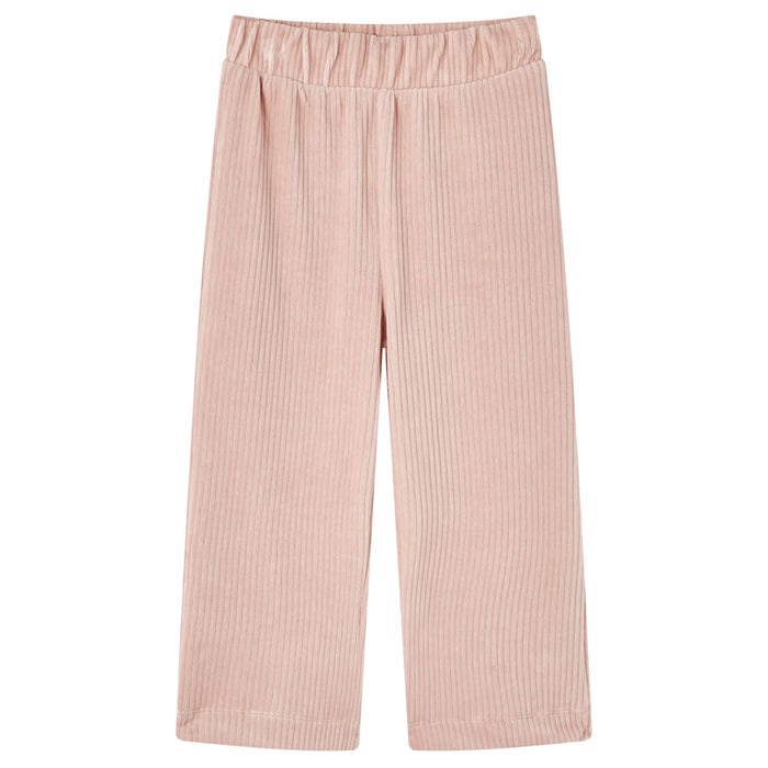 Pantaloni de copii din velur, roz, 104 WALTI