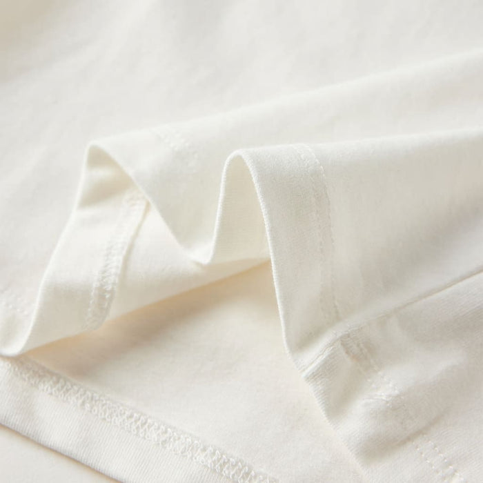 Tricou de copii cu mâneci lungi, ecru, 128 WALTI