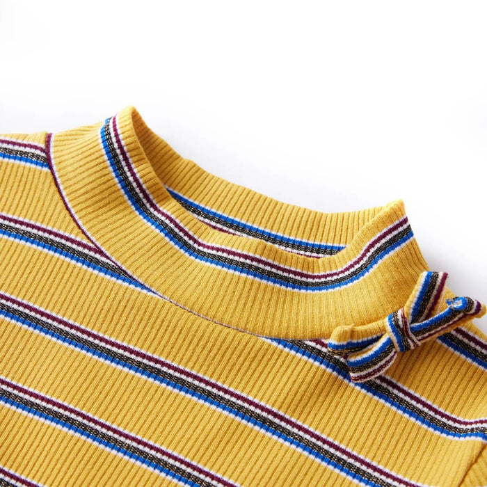 Tricou pentru copii cu mâneci lungi, ocru, 92 WALTI
