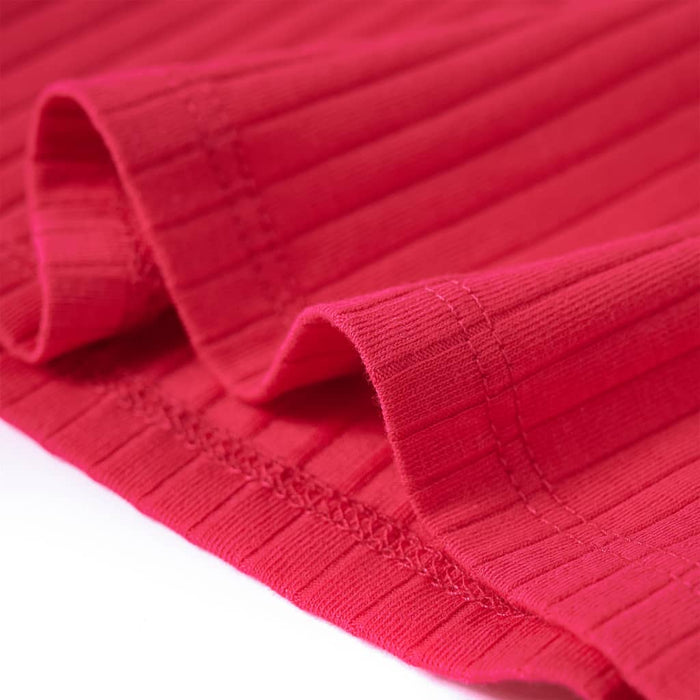 Tricou pentru copii cu mâneci lungi, roz aprins, 128 WALTI