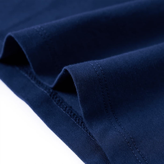 Tricou pentru copii cu mâneci lungi, bleumarin 92 WALTI