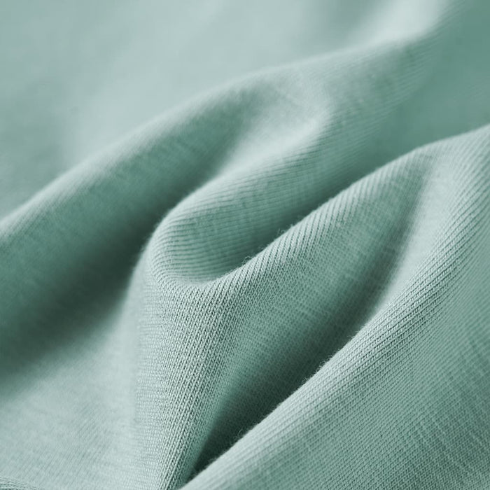 Tricou copii cu mâneci lungi verde mentă mediu 104 WALTI
