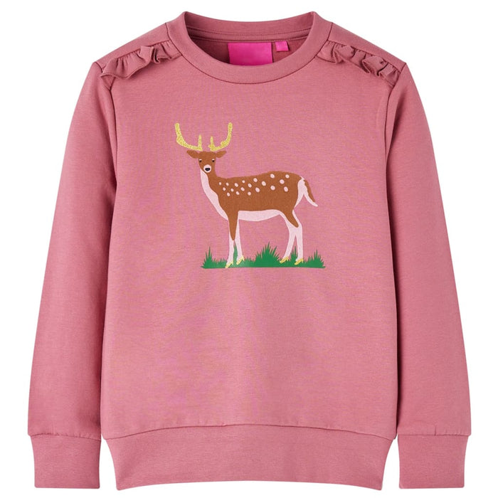 Bluzon pentru copii, zmeuriu, 104 - WALTI WALTI