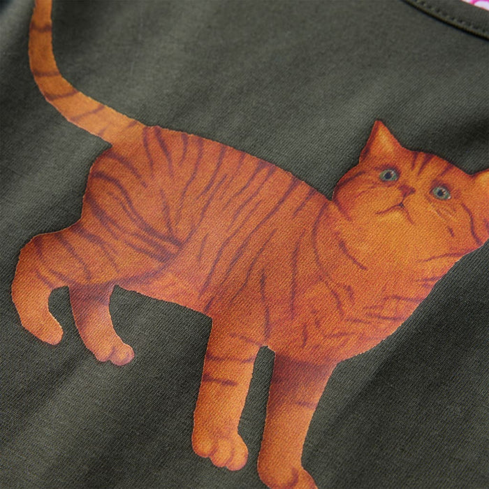 Tricou cu mâneci lungi pentru copii, kaki, 92 WALTI