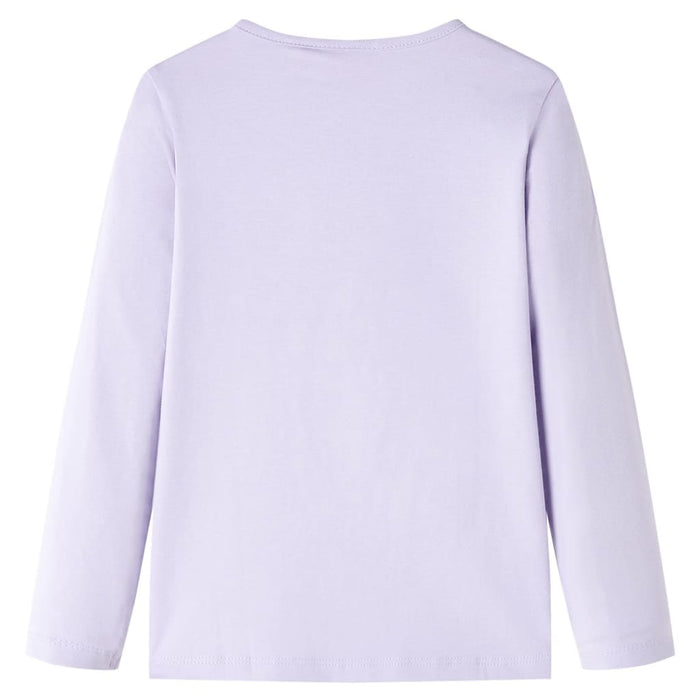 Tricou pentru copii cu mâneci lungi, lila, 92 WALTI