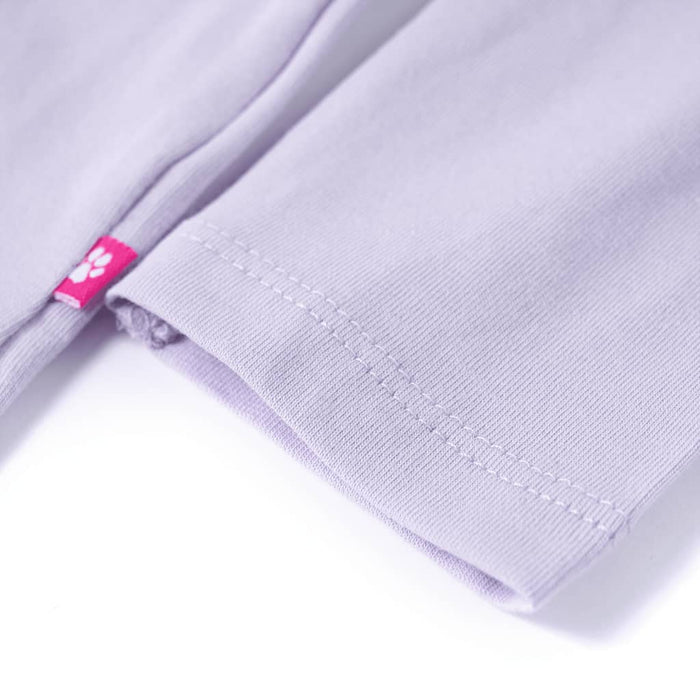 Tricou pentru copii cu mâneci lungi, lila, 116 WALTI