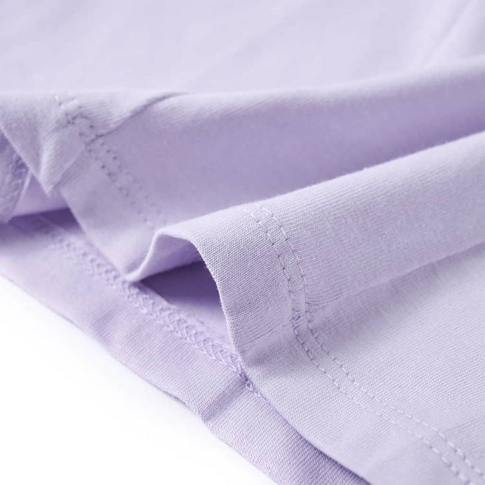 Tricou pentru copii cu mâneci lungi, lila, 128 WALTI