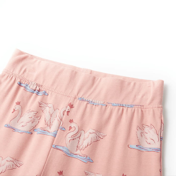 Pijamale pentru copii cu mâneci lungi roz deschis 116 WALTI