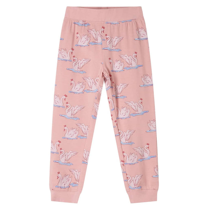 Pijamale pentru copii cu mâneci lungi roz deschis 116 WALTI