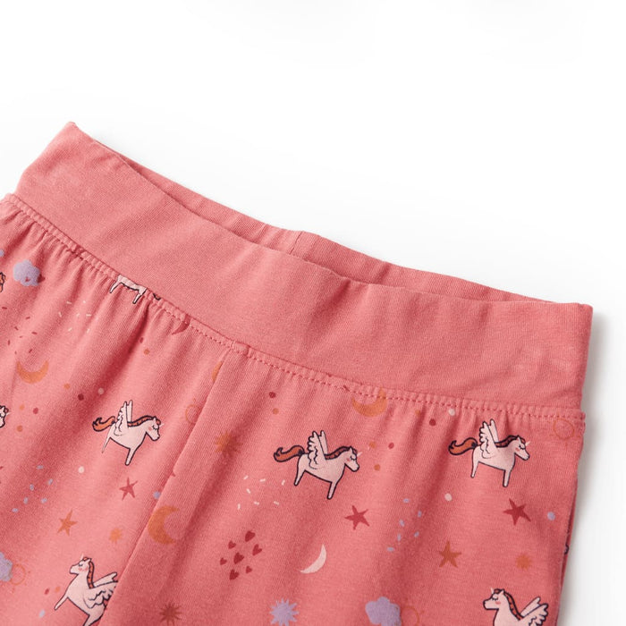 Pijamale copii cu mâneci lungi roz fanat 128 - WALTI WALTI