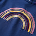 Tricou pentru copii cu mâneci lungi, bleumarin, 92 - WALTI WALTI