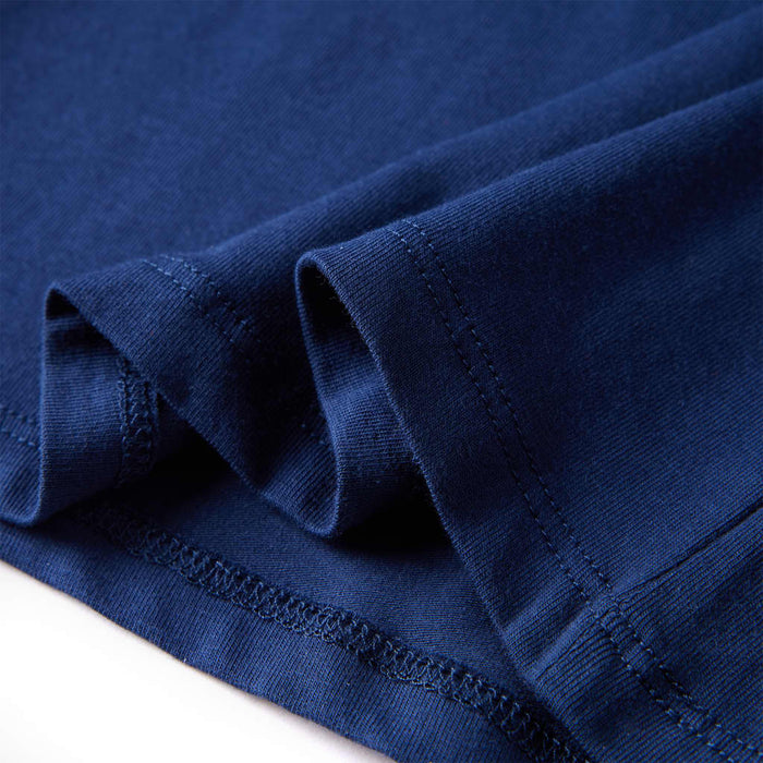 Tricou pentru copii cu mâneci lungi, bleumarin, 92 - WALTI WALTI