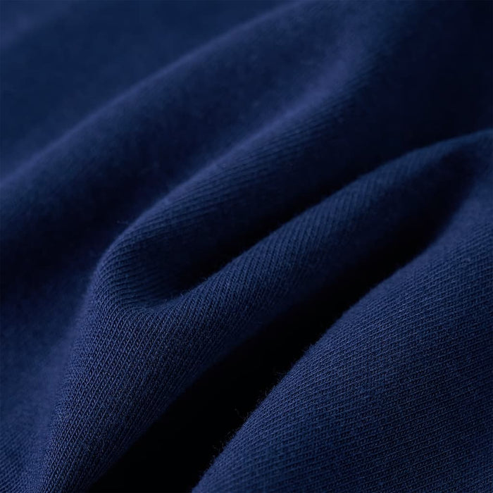 Tricou pentru copii cu mâneci lungi, bleumarin, 92 WALTI
