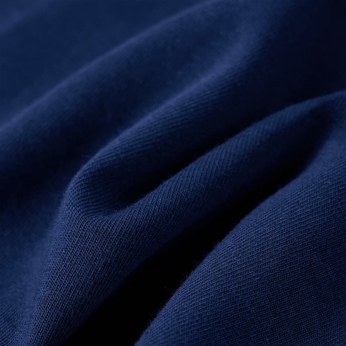 Tricou pentru copii cu mâneci lungi, bleumarin, 128 - WALTI WALTI