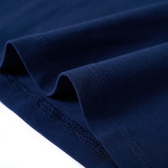 Tricou pentru copii cu mâneci lungi, bleumarin, 140 WALTI