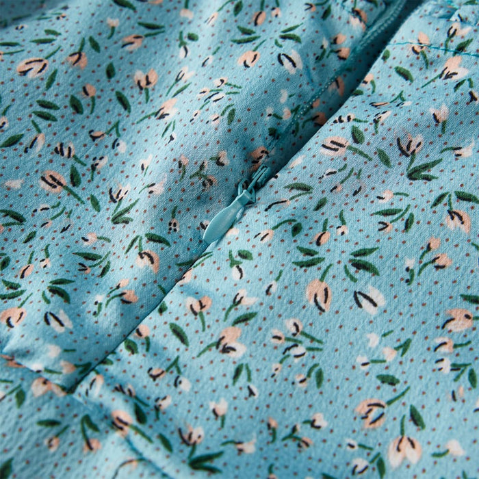 Rochie pentru copii cu mâneci lungi, albastru, 128 - WALTI WALTI