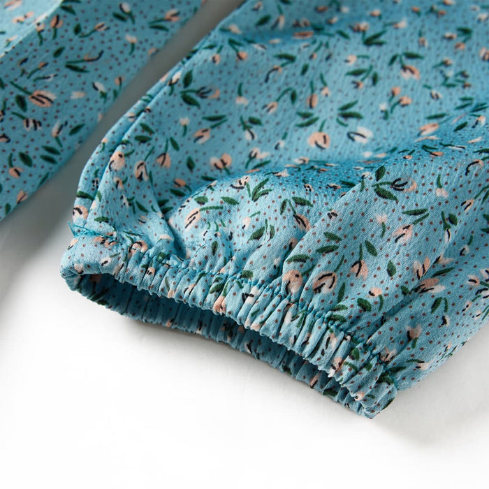 Rochie pentru copii cu mâneci lungi, albastru, 140 - WALTI WALTI